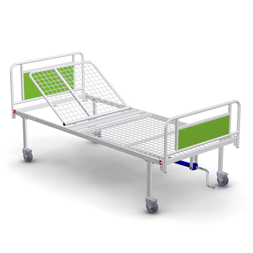 Ліжко медичне 2-секційне КФМ-2nb-1 basic ТМ ОМЕГА